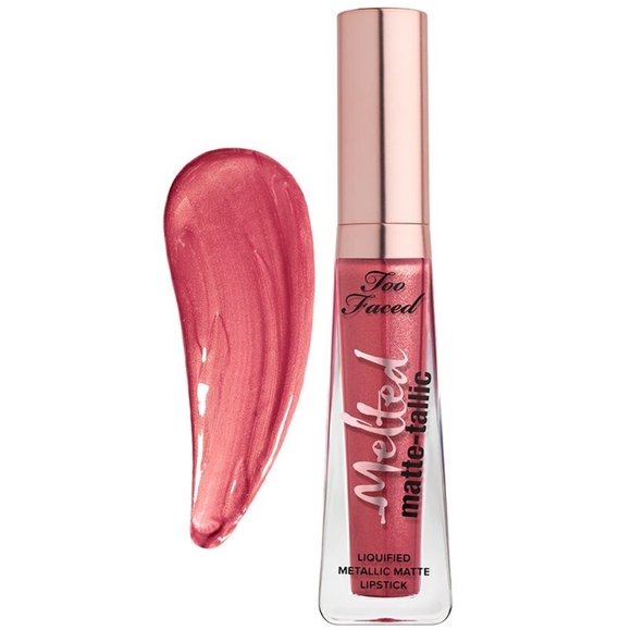 Too Faced Matte-Tallic Lipstick "Breakup, Makeup" - Picture 1 of 2